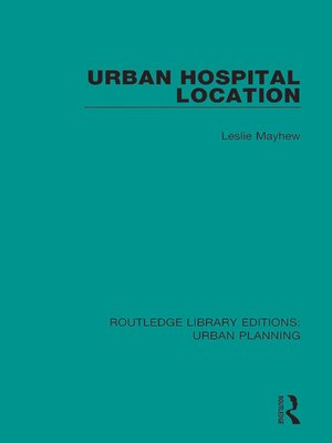 cover image of Urban Hospital Location